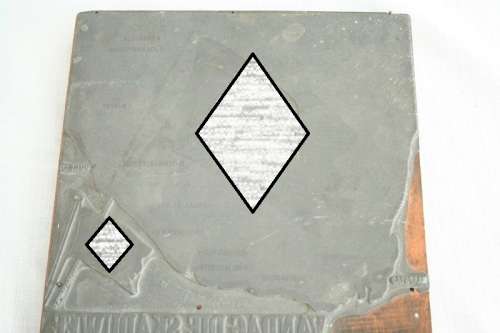 A spectacularly rare antique WWII German (Afrikaans) Nazi Pewter propaganda printing plate