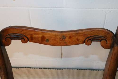 A charming vintage solid carved Oak "Cottage Style" occasional/ dining carver chair - RS17Sale