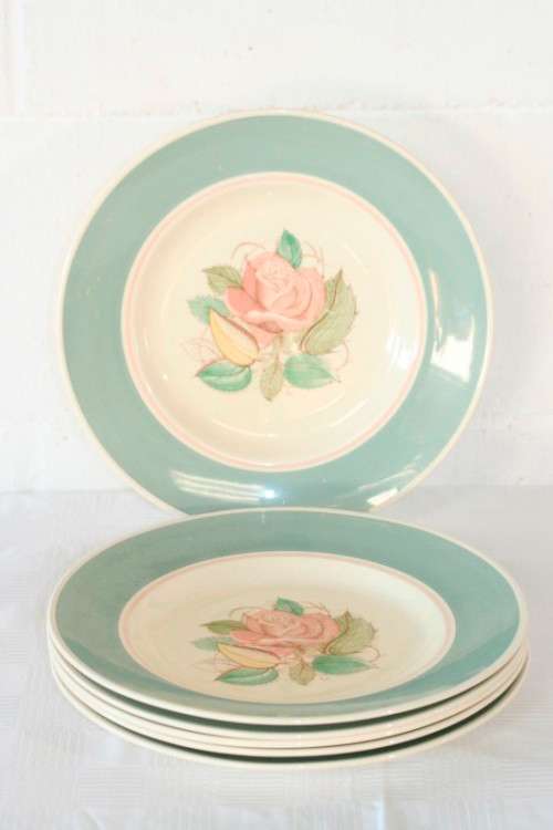 A superb rare mid-century original "Susie Cooper" dinner service in the Patricia Rose pattern