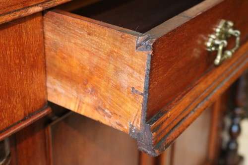A fantastic carved Victorian (c1880) antique Mahogany chiffonier/ sideboard with turned supports