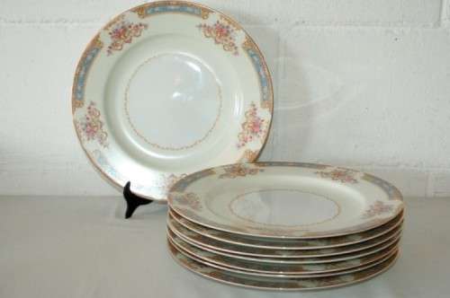 A spectacular Japanese made 8-setting "Royal Ceramic" (Noritake) porcelain dinner service = WOW!!!