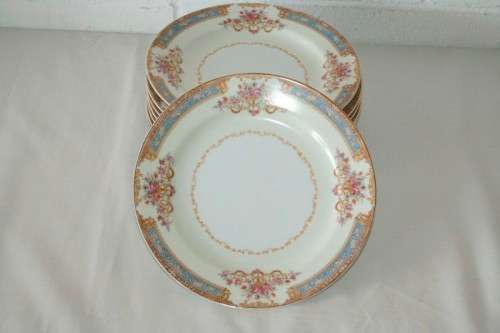A spectacular Japanese made 8-setting "Royal Ceramic" (Noritake) porcelain dinner service = WOW!!!