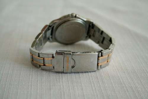 An awesome vintage original two-tone ladies Swiss Army wrist watch in awesome condition