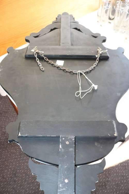 A magnificent LARGE vintage Venetian shield shaped mirror w/ amazing ornate etched detailing - WOW!!