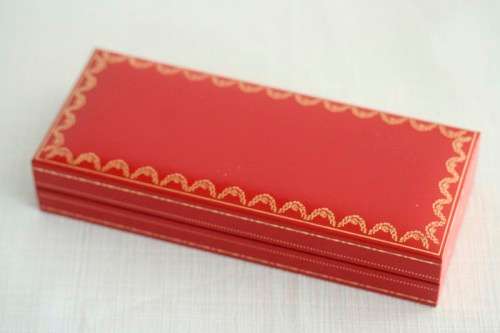 An superb original "Diabolo de Cartier" fountain pen in its presentation box with the certificate