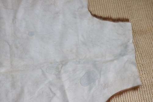 **RS17** A fantastic (1,4m x 1m) genuine Blesbok skin/ hide mat in great condition