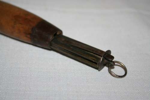 A very rare antique John Engstrom Eskilstuna (1874) Swedish barrel (or Sloyd) knife