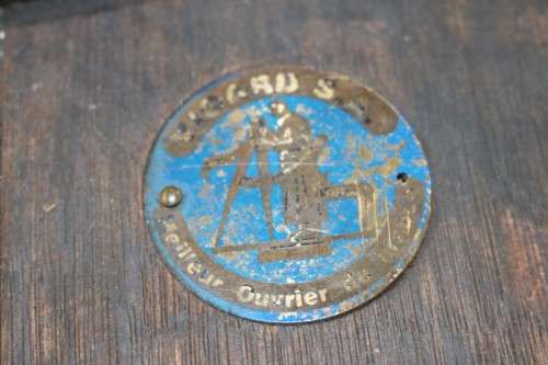 Original solid French Oak wine barrels with their original hoops in good condition!