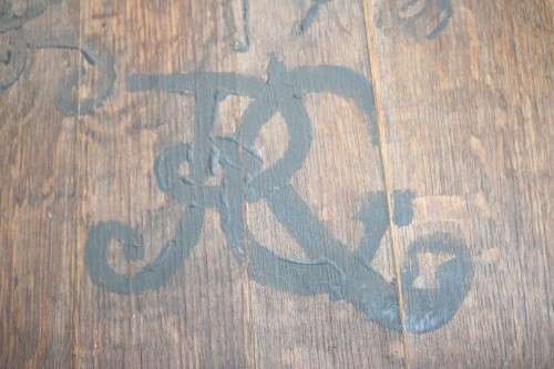 Original solid French Oak wine barrels with their original hoops in good condition!
