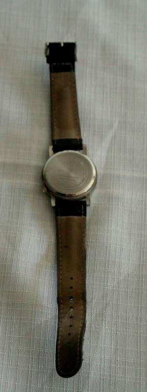 An amazing vintage Tempus-Fugit The Unemployed Philosophers Guild "Sigmund Freud" wrist watch