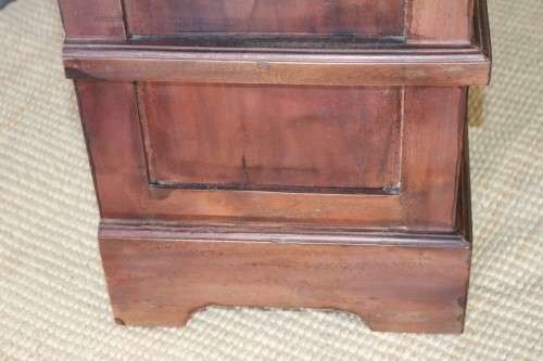 An incredible tall wooden bookcase with three spacious shelves and a bottom drawer - stunning!!