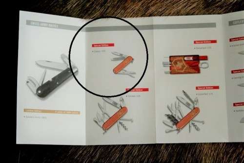Discounted!! Stunning collectable Victorinox 125 year Special Edition Classic Swiss Army knife