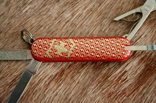 Discounted!! Stunning collectable Victorinox 125 year Special Edition Classic Swiss Army knife