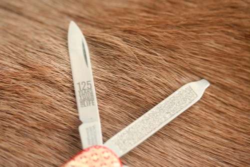 Discounted!! Stunning collectable Victorinox 125 year Special Edition Classic Swiss Army knife