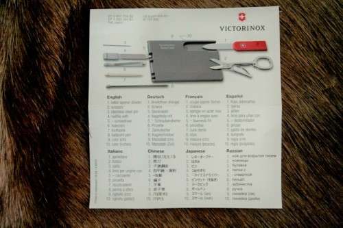 An awesome collectable Victorinox 125 year anniversary Special Edition Swiss Card knife & wallet