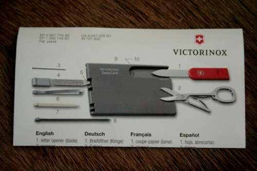 An awesome collectable Victorinox 125 year anniversary Special Edition Swiss Card knife & wallet