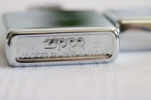 An incredible c1992 original Zippo limited edition "Born to Ride" UNUSED chrome lighter
