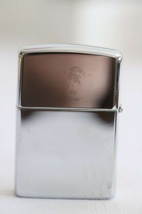 An amazing c1993 original Zippo limited edition "Corvette 1963" UNUSED chrome lighter