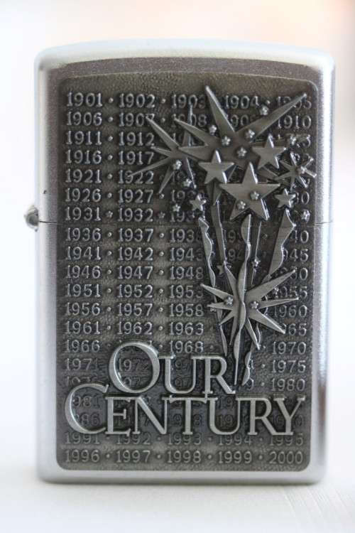 **RS17** A original c1999 "Our Century - The Last Zippo Collectable of the 20th Century" in a box!
