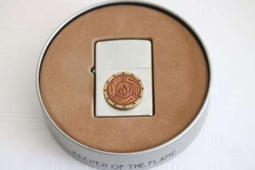 A very scarce "Keeper of the Flame" original Zippo - Collectable Of The Year 2000 - unused in a box!