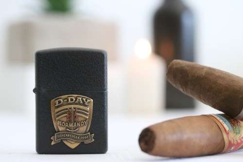 A stunning c1994 original Zippo limited edition "D-day Normandy 50 years" - unused in original box