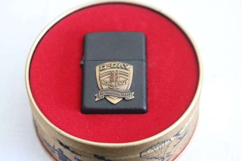 A stunning c1994 original Zippo limited edition "D-day Normandy 50 years" - unused in original box