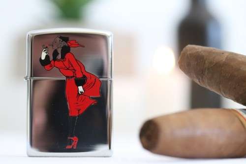 An incredible original Zippo limited edition "Windy the Windproof Beauty - The Varga Girl" lighter!!