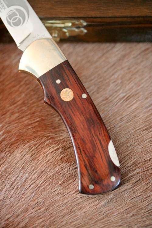 A rare and very collectable limited number 73/100 Puma 4-star "Windhoek Centennial" folding knife