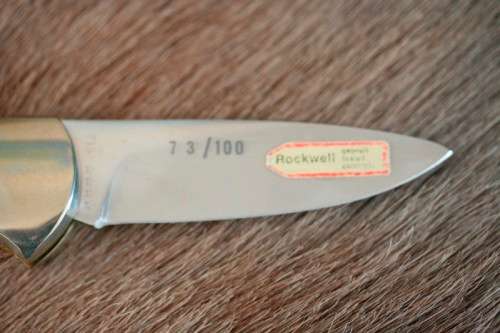 A rare and very collectable limited number 73/100 Puma 4-star "Windhoek Centennial" folding knife