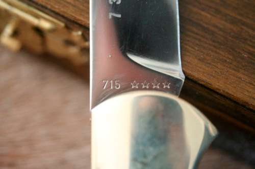 A rare and very collectable limited number 73/100 Puma 4-star "Windhoek Centennial" folding knife