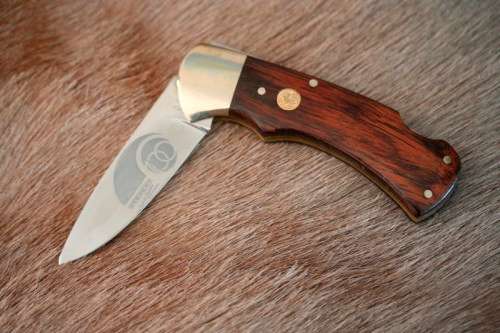 A rare and very collectable limited number 73/100 Puma 4-star "Windhoek Centennial" folding knife