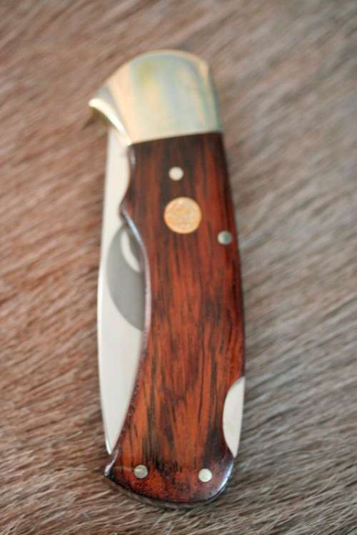 A rare and very collectable limited number 73/100 Puma 4-star "Windhoek Centennial" folding knife