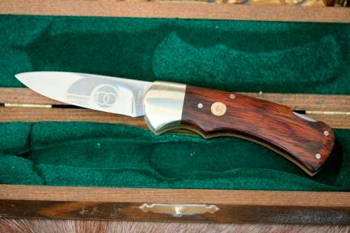 A rare and very collectable limited number 73/100 Puma 4-star "Windhoek Centennial" folding knife