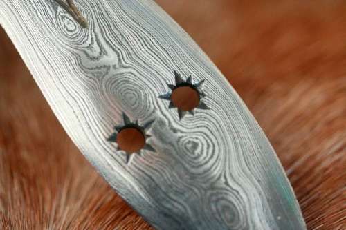 Discounted!!! Spectacular hand made Kevin & Heather Harvey 1/4 scale West African Kuba Knife