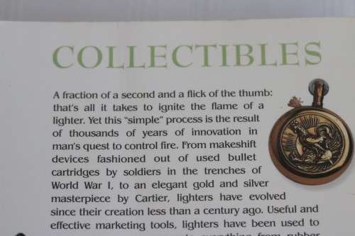 A very useful "Collactable Lighters" by John Manuel Clark paperback in very good condition!!