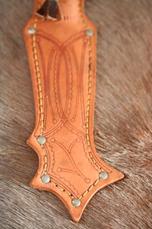 An awesome Finish made J. Marttiini Inox fishing knife in its original reindeer leather sheath