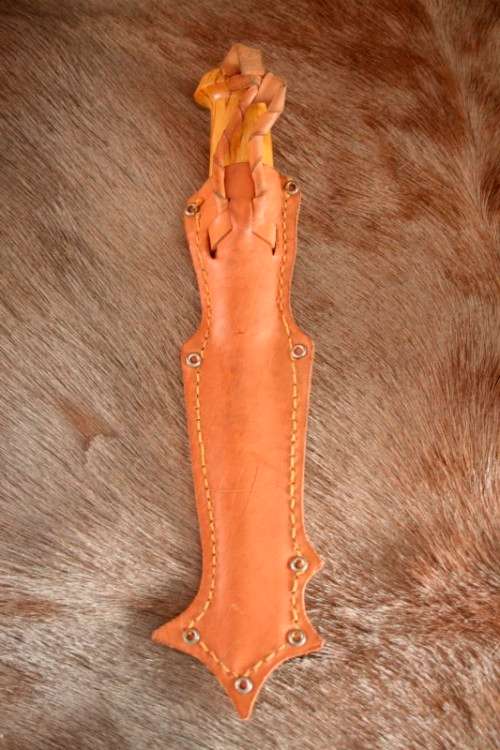An awesome Finish made J. Marttiini Inox fishing knife in its original reindeer leather sheath
