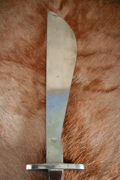 An incredibly rare vintage original German Solingen "Carl Schlieper" Safarica Hunter Machete knife