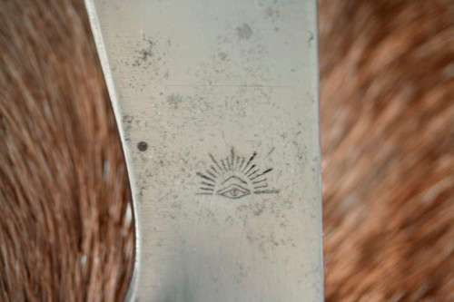 An incredibly rare vintage original German Solingen "Carl Schlieper" Safarica Hunter Machete knife