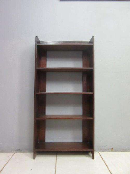 Three awesome teak bookshelves with loads of space for your book collection - price/bookshelf