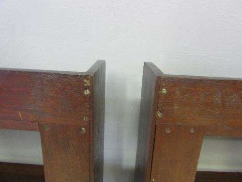 Three awesome teak bookshelves with loads of space for your book collection - price/bookshelf