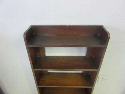 Three awesome teak bookshelves with loads of space for your book collection - price/bookshelf