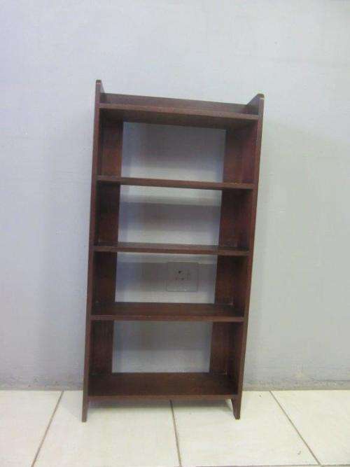 Three awesome teak bookshelves with loads of space for your book collection - price/bookshelf