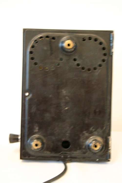 An exceptionally rare antique c1940 "Ericsson" black Bakelite hand-crank ships wall telephone
