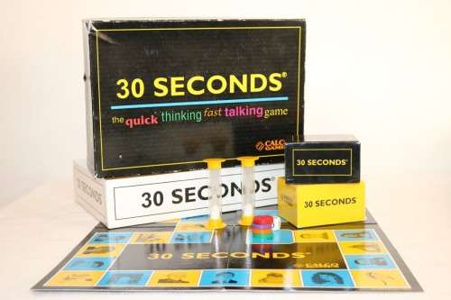An awesome "30 Seconds" board game - great fun for the whole family!