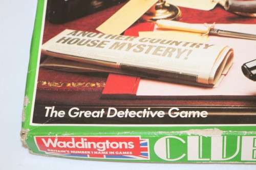 An amazing and rare vintage (1983) "Cluedo" board game - very collectable early edition!