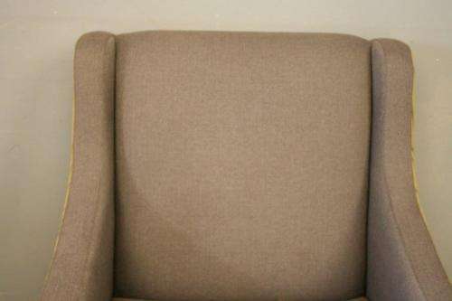 An incredible and very stylish Retro-styled upholstered occasional armchair/ single couch - wow!
