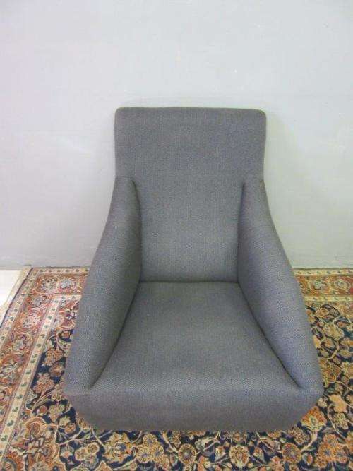 A stylish modern upholstered occasional armchair/ single couch - stunning