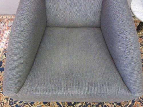 A stylish modern upholstered occasional armchair/ single couch - stunning