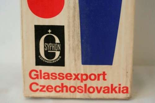 An incredible gold-mesh soda syphon spritzer in its original box in superb condition - never used